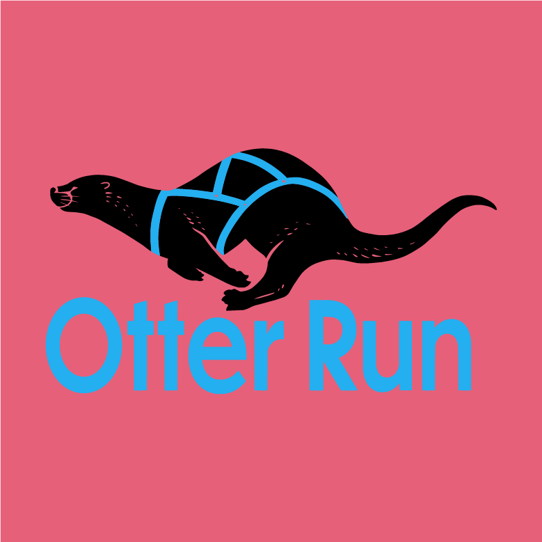Otter Logo shirt design - zoomed