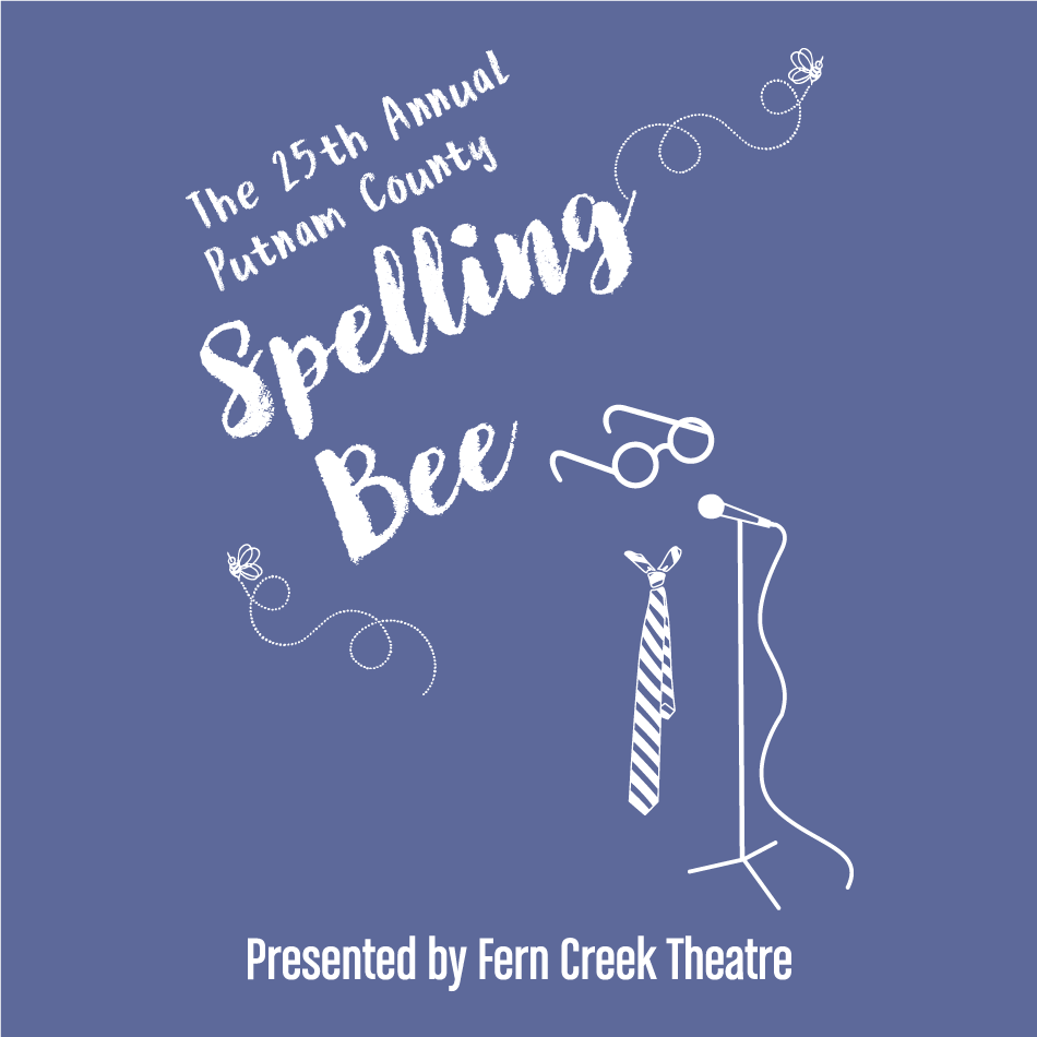 Fern Creek Spelling Bee shirt design - zoomed