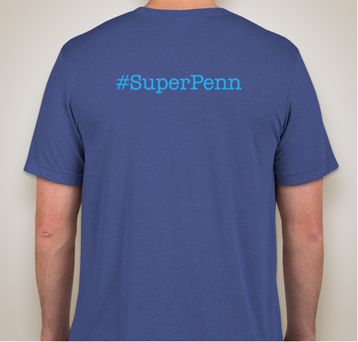 Penn Lampton’s Battle Fundraiser - unisex shirt design - back