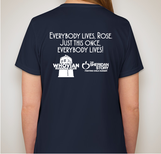WRC Empty Child 5k Fundraiser - unisex shirt design - back