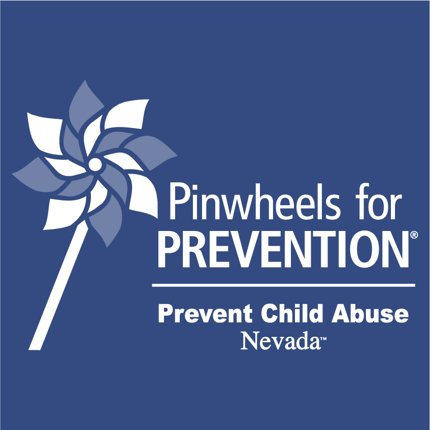 Pinwheels for Prevention 2020 - Go Blue Nevada! shirt design - zoomed