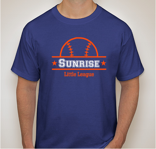 Sunrise Little League Spirit Wear Fundraiser - unisex shirt design - front