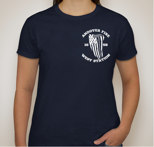 Colleen Ritzer Fundraiser - Andover Firefighters Local 1658 5K Team Fundraiser - unisex shirt design - front