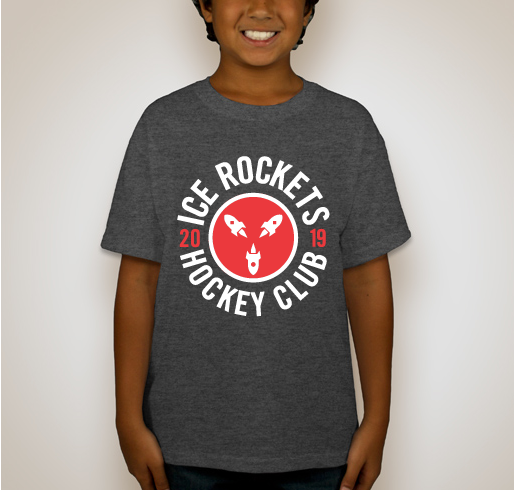 Ice Rockets HC Swag Sale! Fundraiser - unisex shirt design - back