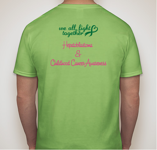 Destiny Go Fight Win! Fundraiser - unisex shirt design - back