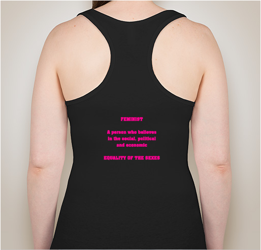 FemPower Acro Feminist AF Tank Tops Fundraiser - unisex shirt design - back
