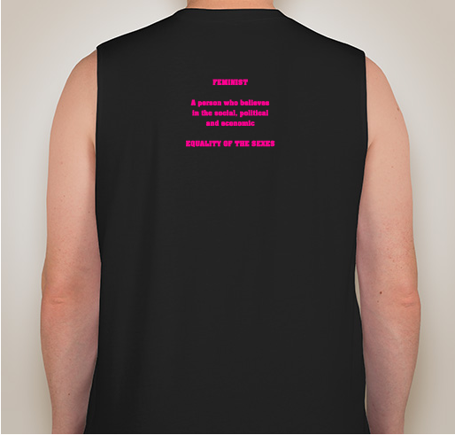 FemPower Acro Feminist AF Tank Tops Fundraiser - unisex shirt design - back