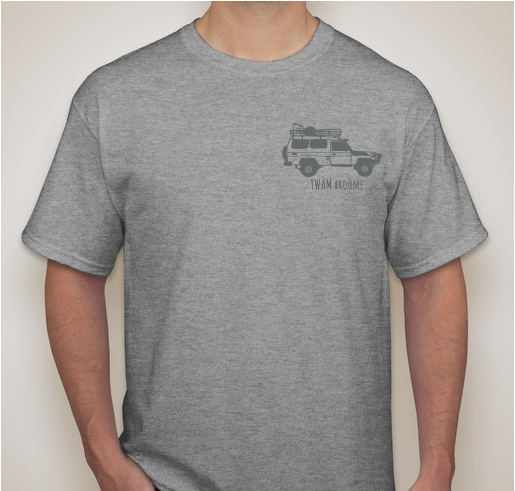 YWAM Broome Vehicle Fundraiser Fundraiser - unisex shirt design - front