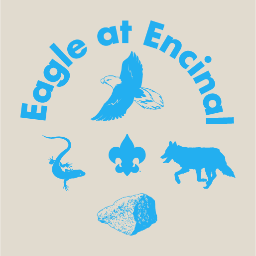 Nathan Doctor "Eagle at Encinal" shirt design - zoomed