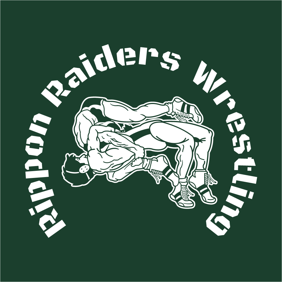 2020 Rippon Raiders Wrestling Team Fundraiser shirt design - zoomed