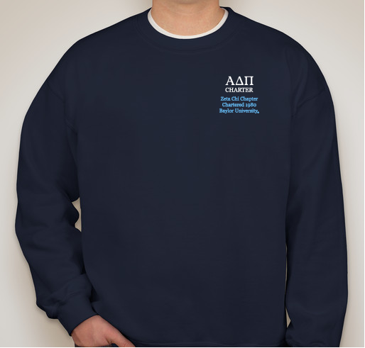Zeta Chi's 40th Anniversary - CHARTERS ONLY Fundraiser - unisex shirt design - front
