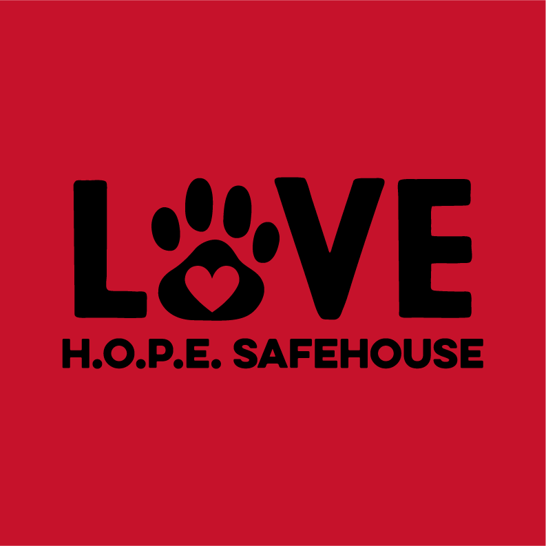 H.O.P.E. Safehouse Heartworm Treatment Fundraiser shirt design - zoomed
