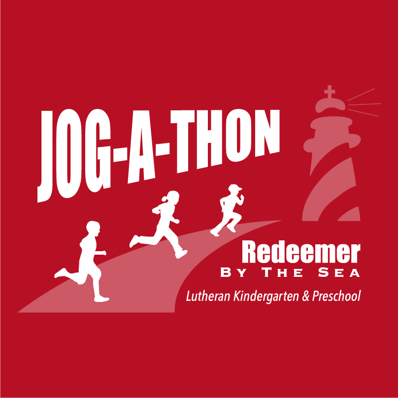 Redeemer Jog-A-Thon shirt design - zoomed