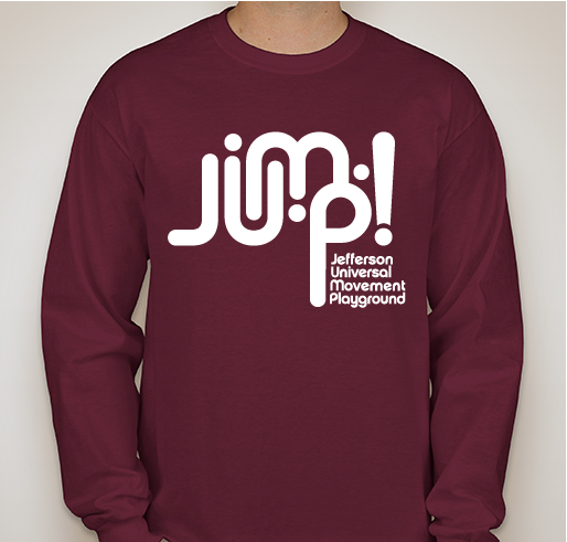 Wear your JUMP! support in style Fundraiser - unisex shirt design - front