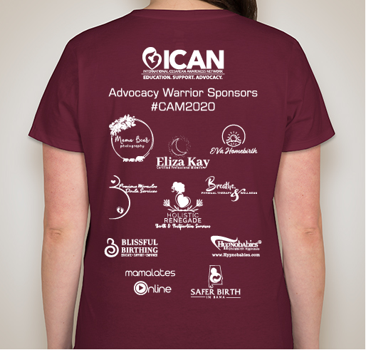 CAM2020 T-shirt Fundraiser Fundraiser - unisex shirt design - back