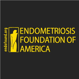 Endometriosis Awareness Month shirt design - zoomed