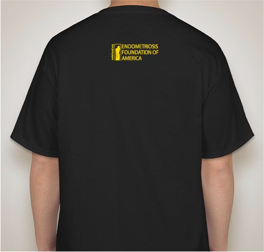 Endometriosis Awareness Month Fundraiser - unisex shirt design - back