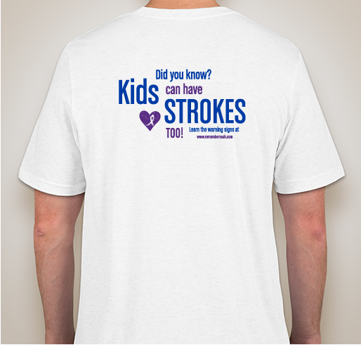 Remember Noah Shirts Fundraiser - unisex shirt design - back