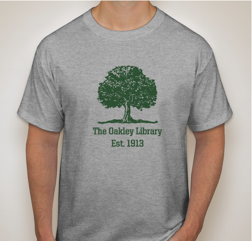 Friends of the Oakley Library T-shirt Fundraiser Fundraiser - unisex shirt design - front