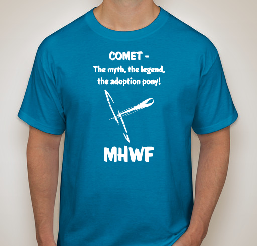 #TeamMHWF Supporting Comet and Chloe Fundraiser - unisex shirt design - front