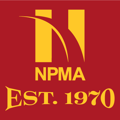 NPMA 50 Year Celebration shirt design - zoomed