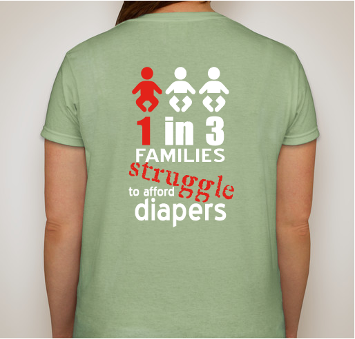 Flats and Handwashing Challenge Fundraising Tee Fundraiser - unisex shirt design - back