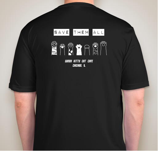 Save Them All Fundraiser - unisex shirt design - back