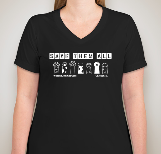 Save Them All Fundraiser - unisex shirt design - front