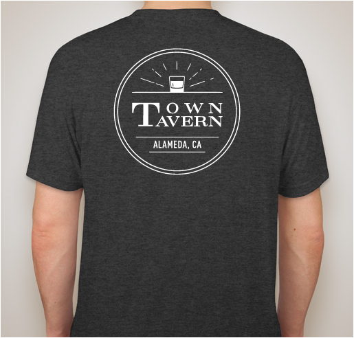 Town Tavern united against Covid-19 Fundraiser - unisex shirt design - back