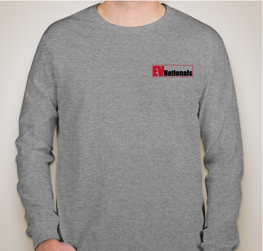 EV Nationals Racer Travel Expense Fund Fundraiser - unisex shirt design - front
