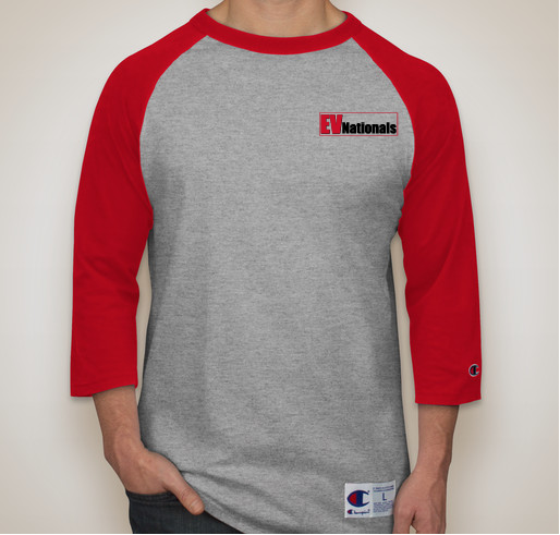 EV Nationals Racer Travel Expense Fund Fundraiser - unisex shirt design - front