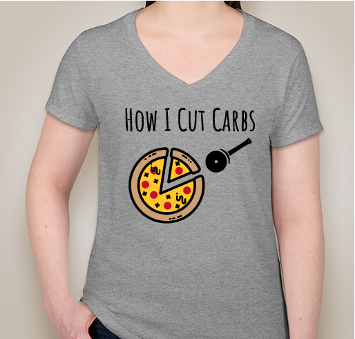 Cut Carbs T-Shirt Fundraiser Fundraiser - unisex shirt design - front