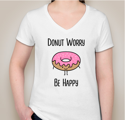 Donut Worry T-Shirt Fundraiser Fundraiser - unisex shirt design - front
