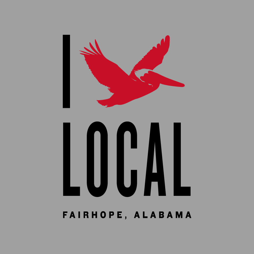 Drink Local and Support Local with Fairhope Brewing shirt design - zoomed