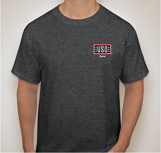 USO Denver Fundraiser - unisex shirt design - front