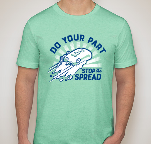 Stop The Spread - Apparel Fundraiser - unisex shirt design - front
