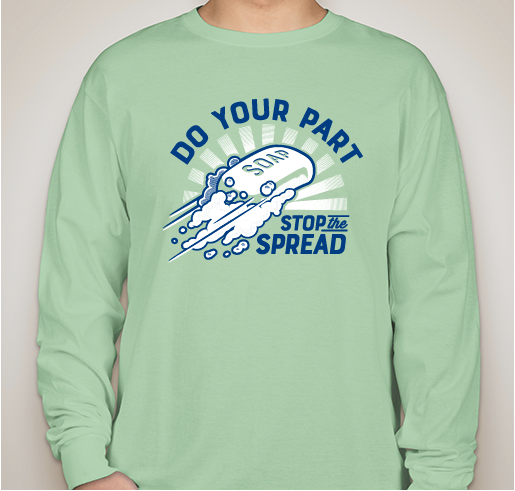 Stop The Spread - Apparel Fundraiser - unisex shirt design - front