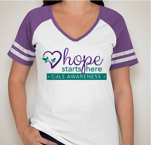 2020 CdLS Awareness Day Shirts Fundraiser - unisex shirt design - front