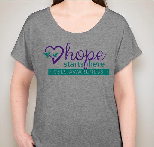 2020 CdLS Awareness Day Shirts Fundraiser - unisex shirt design - front