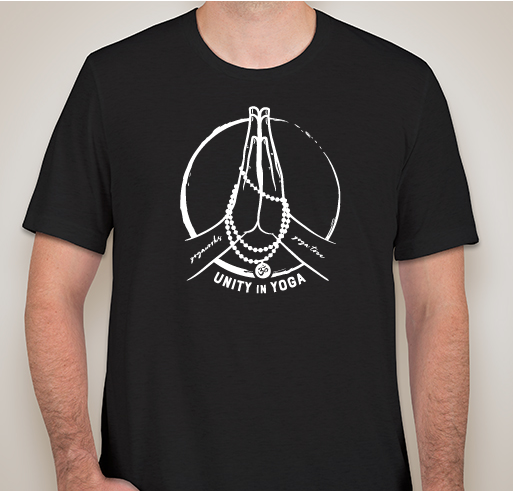 YogaWorks and Yoga Tree Unity In Yoga Fundraiser Fundraiser - unisex shirt design - front