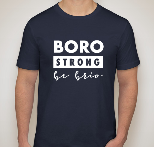 Cafe Brio - BORO STRONG Campaign Fundraiser - unisex shirt design - front