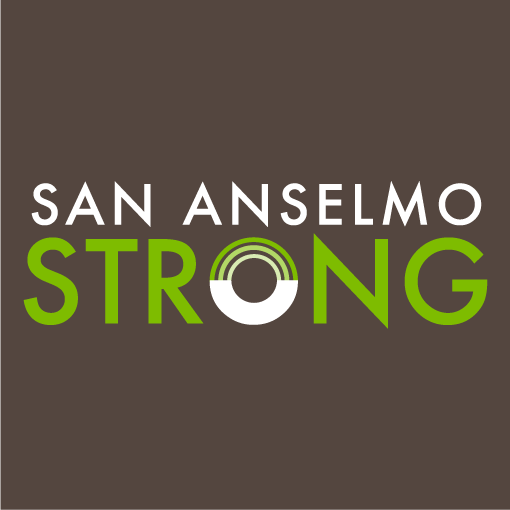 San Anselmo STRONG! shirt design - zoomed