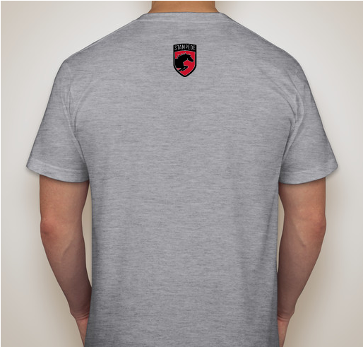 Loudoun Stampede's Fundraiser for Loudoun Hunger Relief Fundraiser - unisex shirt design - back