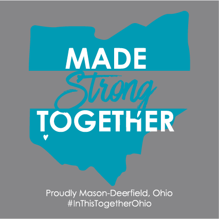 MADE Strong Together shirt design - zoomed