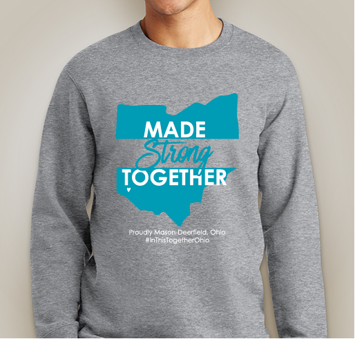 MADE Strong Together Fundraiser - unisex shirt design - front