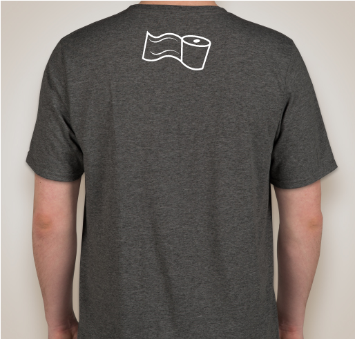 GI Tract 5k (Virtual) Fun Run/Walk Fundraiser - unisex shirt design - back