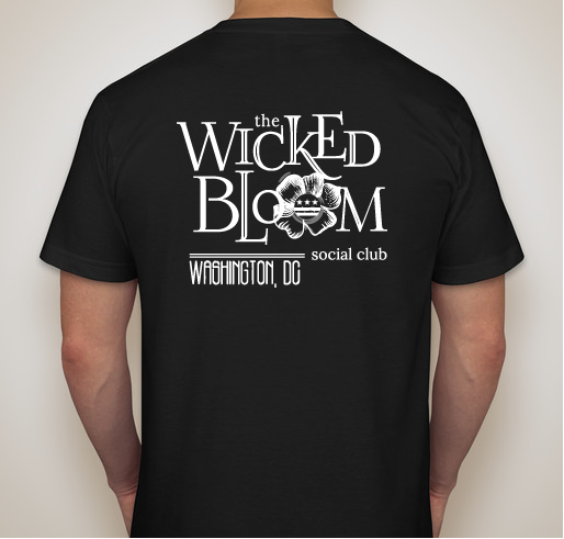 Social Blooming Fundraiser - unisex shirt design - back