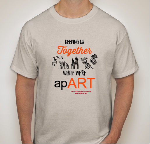 The Arts Keep us Together Fundraiser - unisex shirt design - front