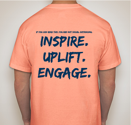 The Ashe Academy Social Distancing Fundraiser Fundraiser - unisex shirt design - back