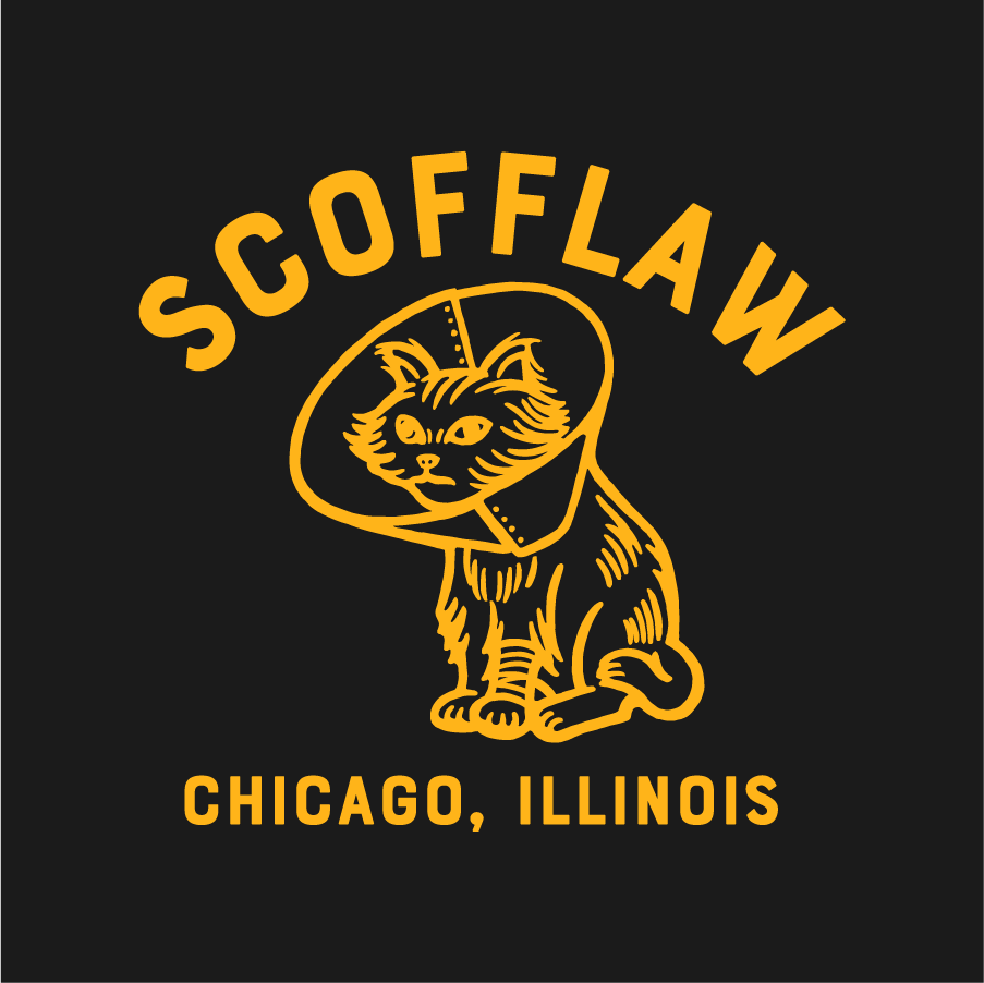 Scofflaw shirt design - zoomed